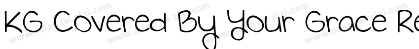 KG Covered By Your Grace Regular字体转换